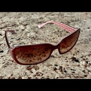 Coach branded sunglasses
